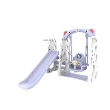 Zjeżdżalnia ogrodowa 3w1 Huśtawka Koszykówka dla dzieci Słońce